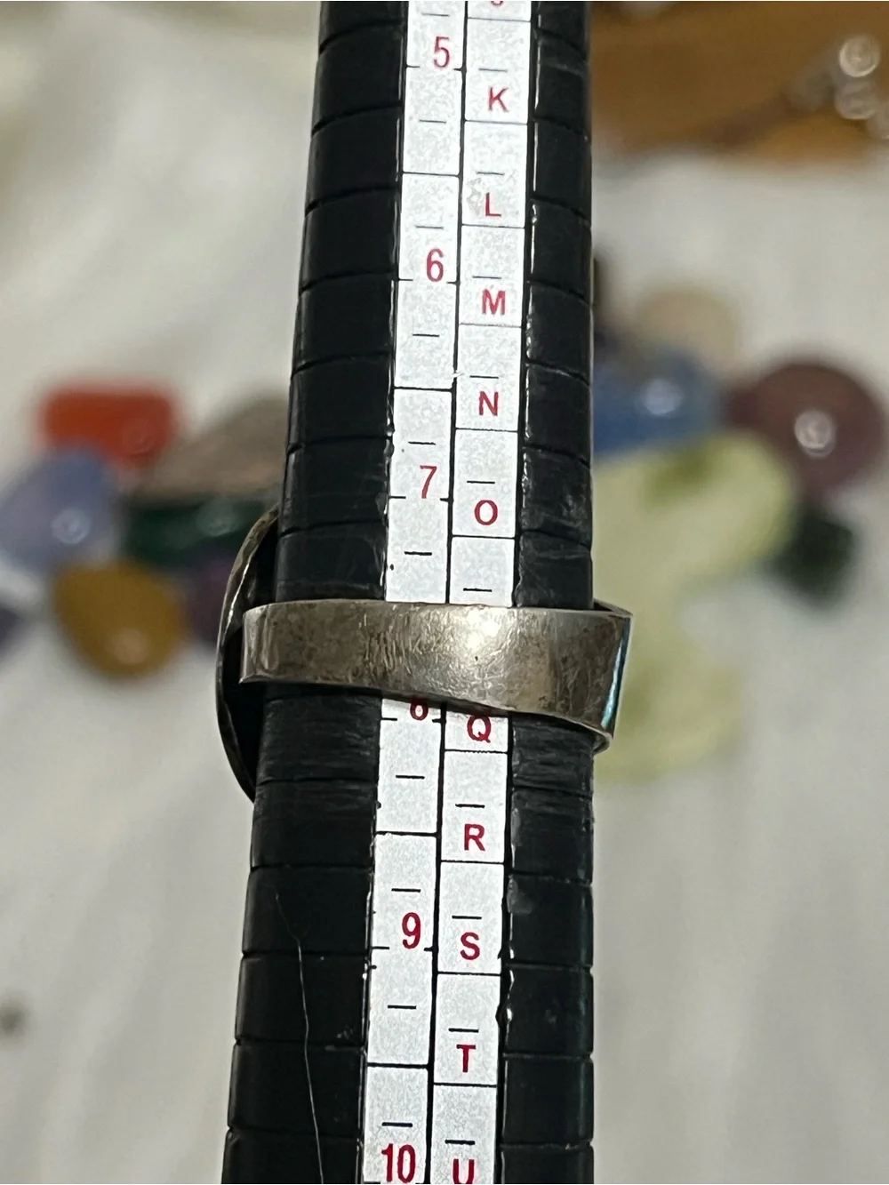 Navajo Style Thunderbird Spoon Ring